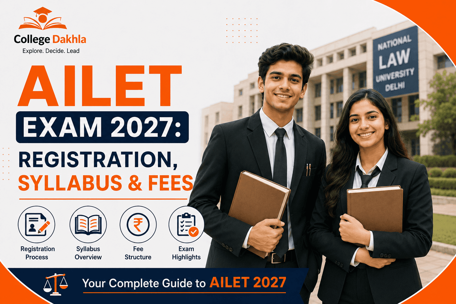 AILET Exam Date 2027: Registration, Syllabus & Fees