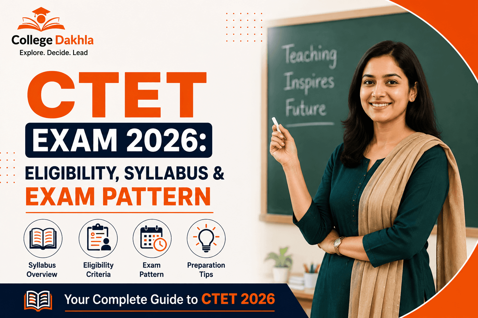 CTET Exam 2026: Eligibility, Syllabus & Exam Pattern