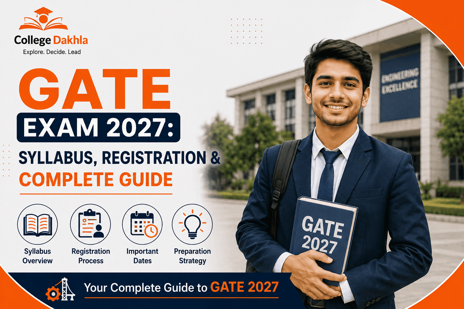 GATE Exam 2027: Syllabus, Registration & Complete Guide