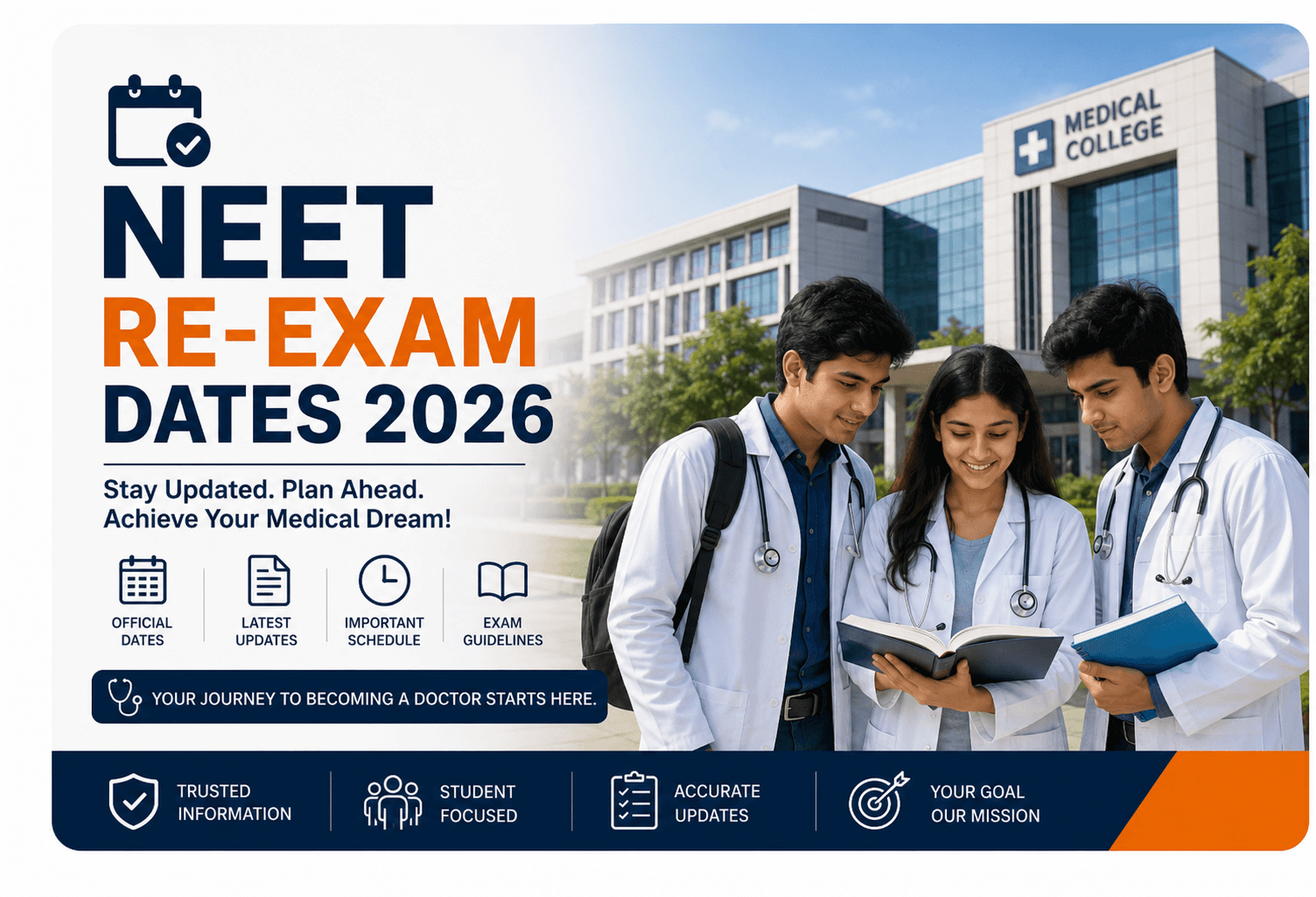 NEET Re-Exam Dates 2026 [Updated]