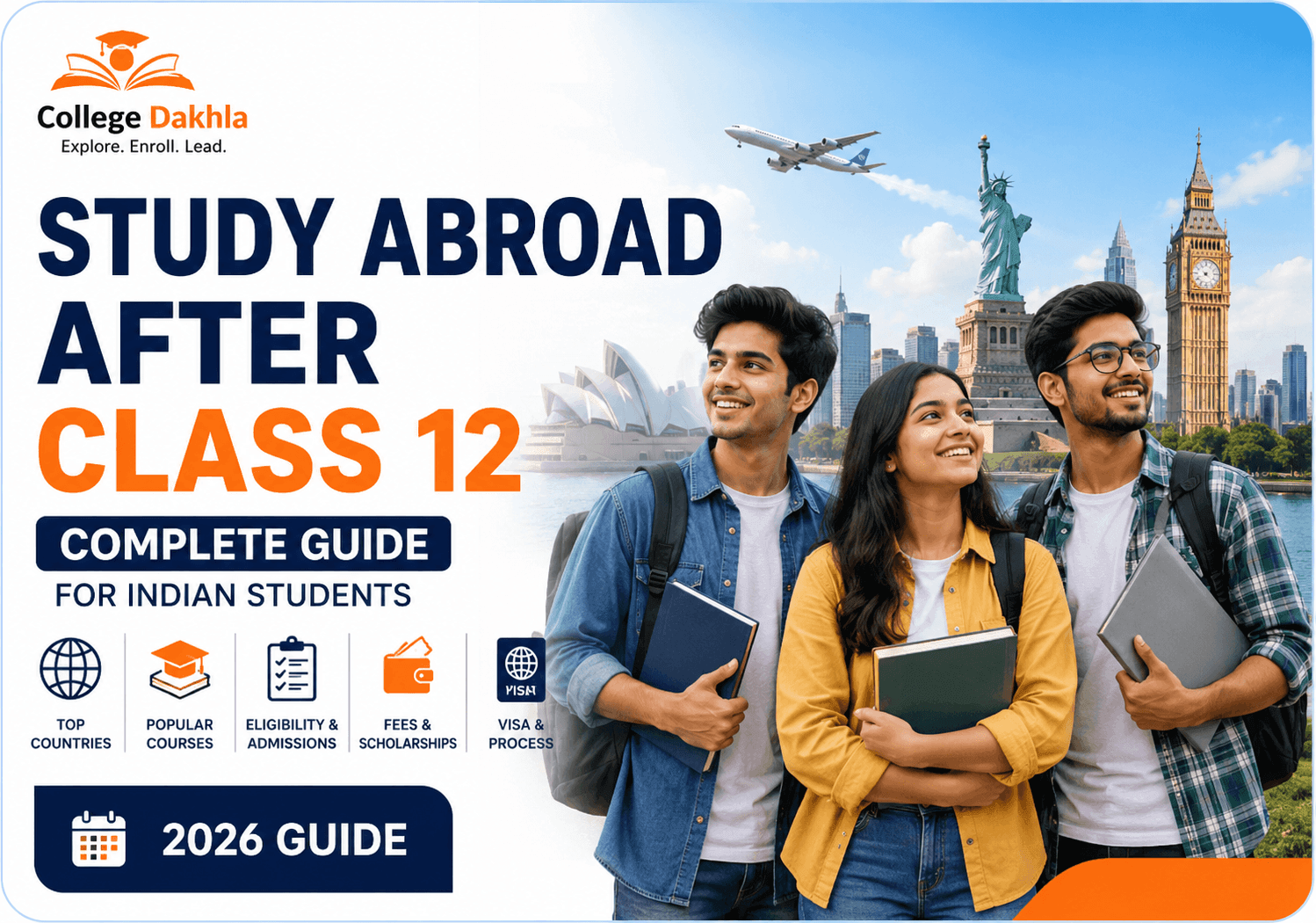 Study Abroad after Class 12: Complete Guide for Indian Students