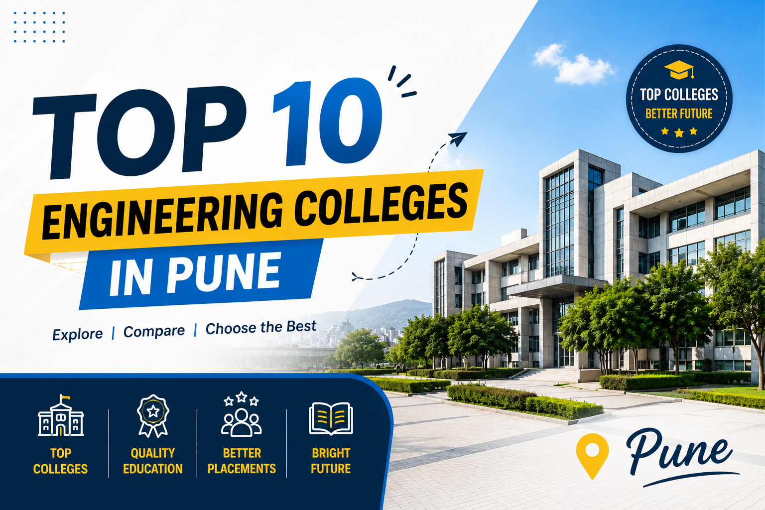 Top 10 Engineering Colleges in Pune: Fees and Placements 