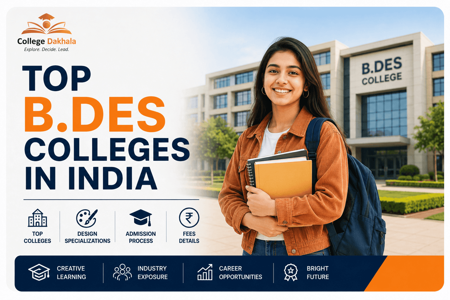 Top B.Des Colleges in India: Fees, Courses & Admission Guide